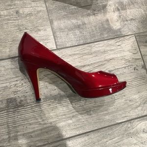 Candy Apple Red Platforms